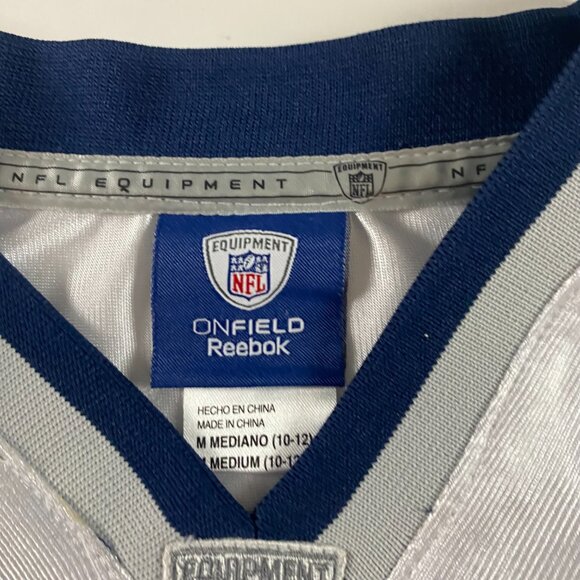 Vintage Wes Welker New England Patriots Football Jersey Boy's Medium Reebok - Picture 5 of 8